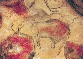Bisontes, de las cuevas de Altamira, hacia 15000 a. C.